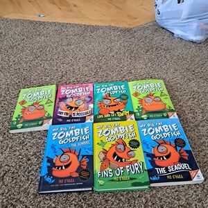 My Big Fat Zombie Goldfish Book Collection - Green, Blue, Orange